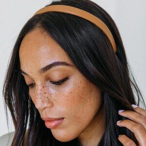 Jennifer Behr Leather Headband NWT